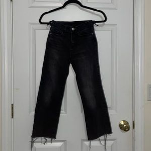 Girls, black straight leg jeans super cute. I just never wear them.